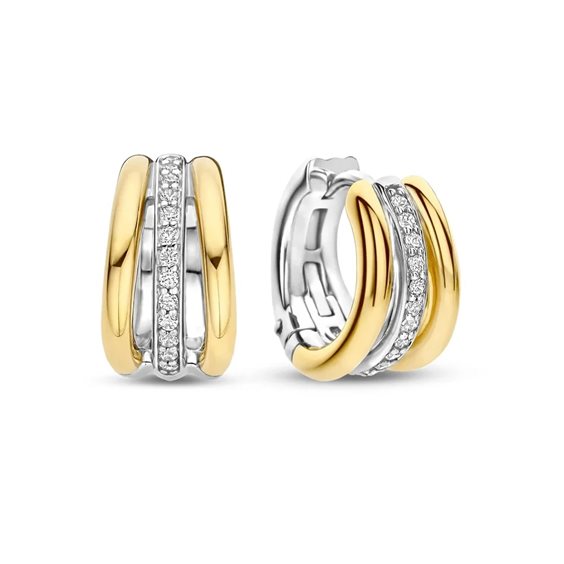 Earrings Ti Sento Milano Woman in Silver Zircone 78109ZY - 78109ZY